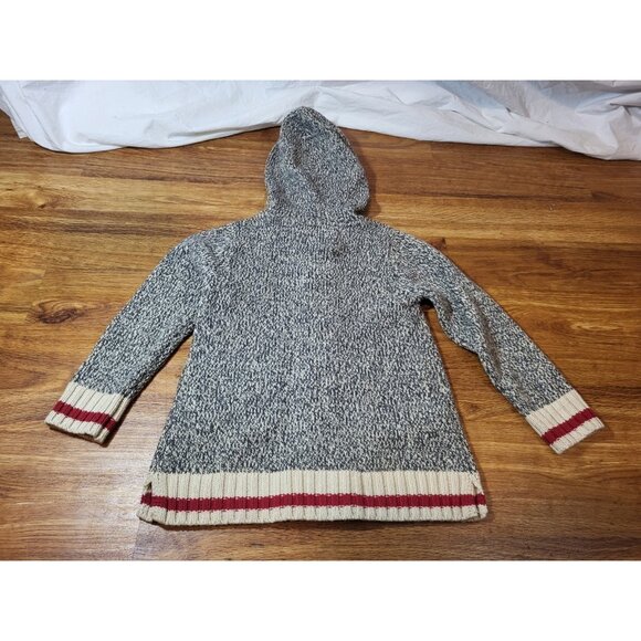 Roots Cabin Youth Size 5T Hooded Cardigan Sock Puppet Color - Picture 6 of 6